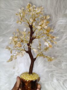 Citrine Crystal Tree
