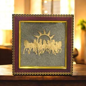 Seven Horses Pyrite Frame